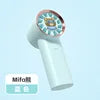 2025 Mini Portable USB Power Source Neck Fan Wearable Silent Plastic RV Pedestal Fan with Three Speeds for Outdoor Use - AirSoin