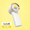 2025 Mini Portable USB Power Source Neck Fan Wearable Silent Plastic RV Pedestal Fan with Three Speeds for Outdoor Use - AirSoin