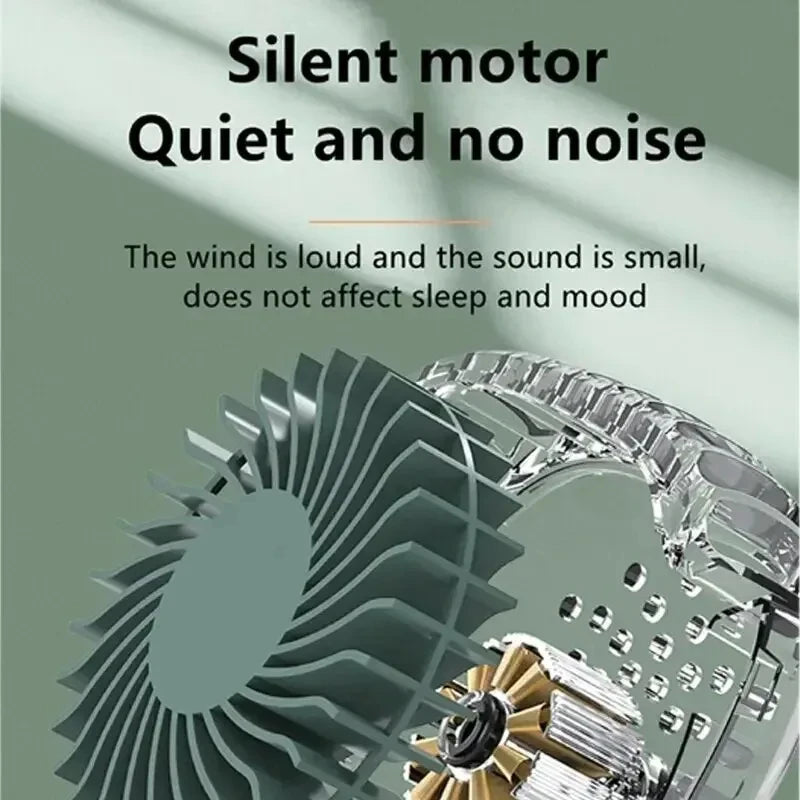 Ventilateur Portable Sans Hélice - Modèle Tour de Cou - Mini Portable Neck Fan. - AirSoin