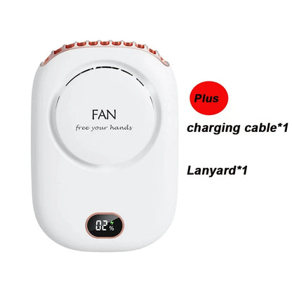Ventilateur Portable Sans Hélice - Modèle Tour de Cou - Mini Portable Neck Fan. - AirSoin