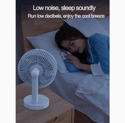 Ventilateur USB de Bureau – Silencieux, Portable, Puissant | Mini Ventilateur Étudiant / Maison / Bureau - AirSoin