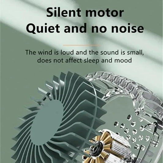 Ventilateur Portable Sans Hélice - Modèle Tour de Cou - Mini Portable Neck Fan. - AirSoin